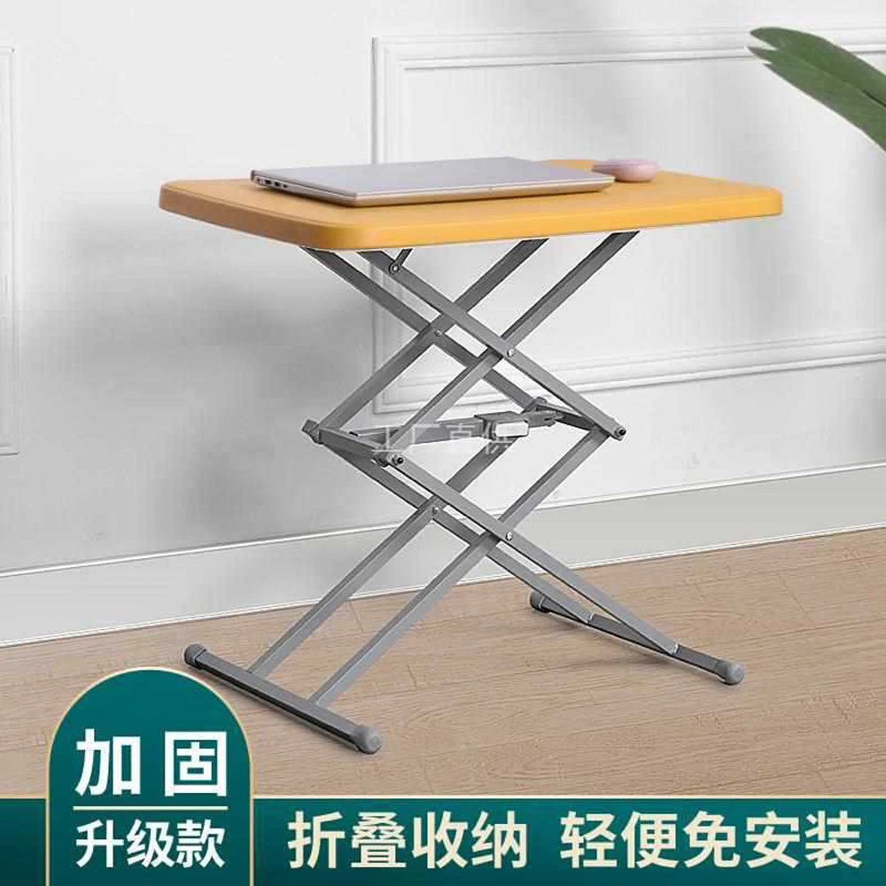 Portable Foldable Table With Adjustable Small Meals, Study Table, Balcony Window, Outdoor Camping Computer, Writing Desk