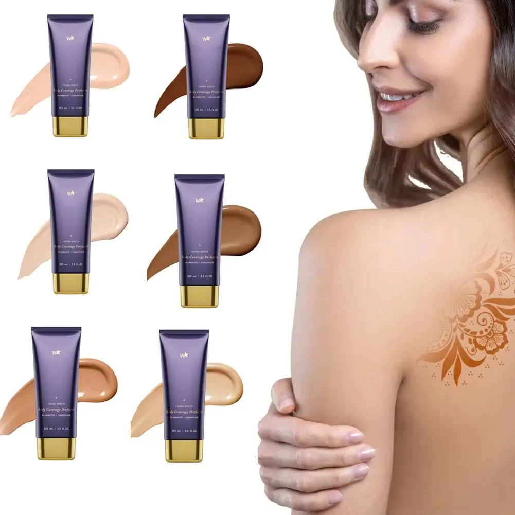 Beauty Body Coverage Perfector–Waterproof Leg & Body Makeup-Concealer For Scars, Spots, Veins, Tattoos and More Blend Cosmetics