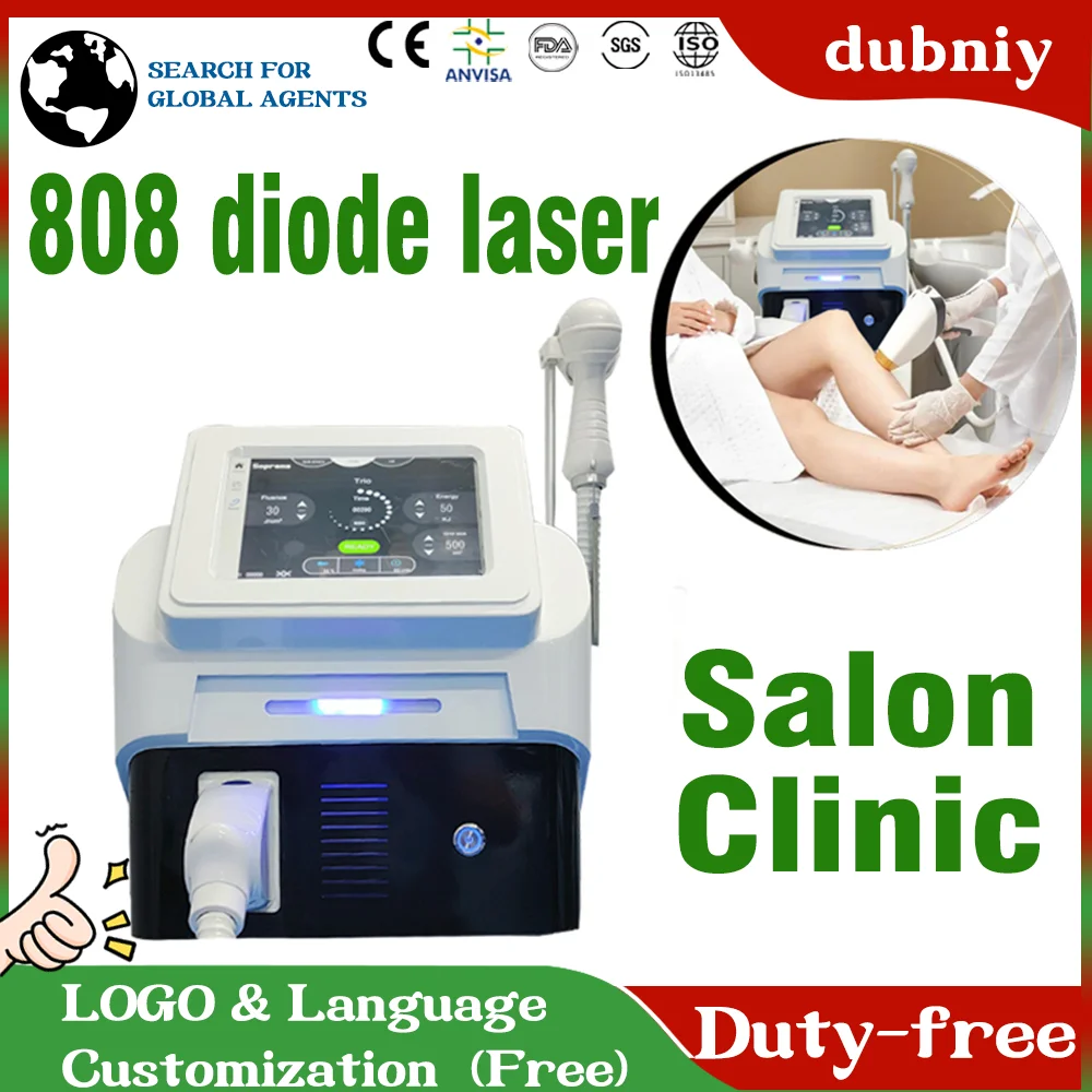 

Portable profesional 808nm lazer depilacion diodo remove hair machine Permanent Hair Removal Device Depilation Beauty Equipment