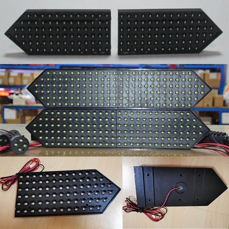 Green color 32INCH 12V outdoor led number High brightness ,Led Signs, 7 segment Of The Module