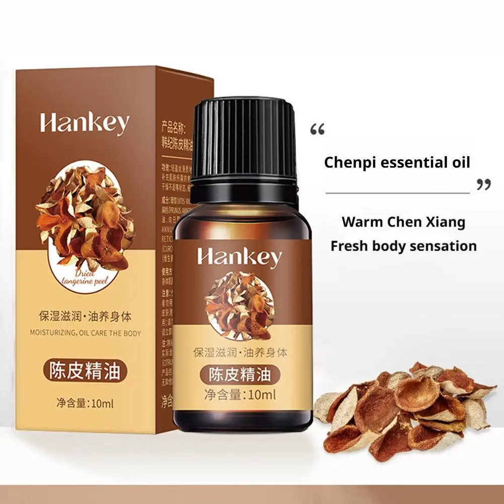 10ml Herbal Essential Oils Set 6 Plant Extracts Rose Ginger Wormwood Osmanthus Grape Seed for Skin Moisturizing Body Massag R6G4 - Detail 1