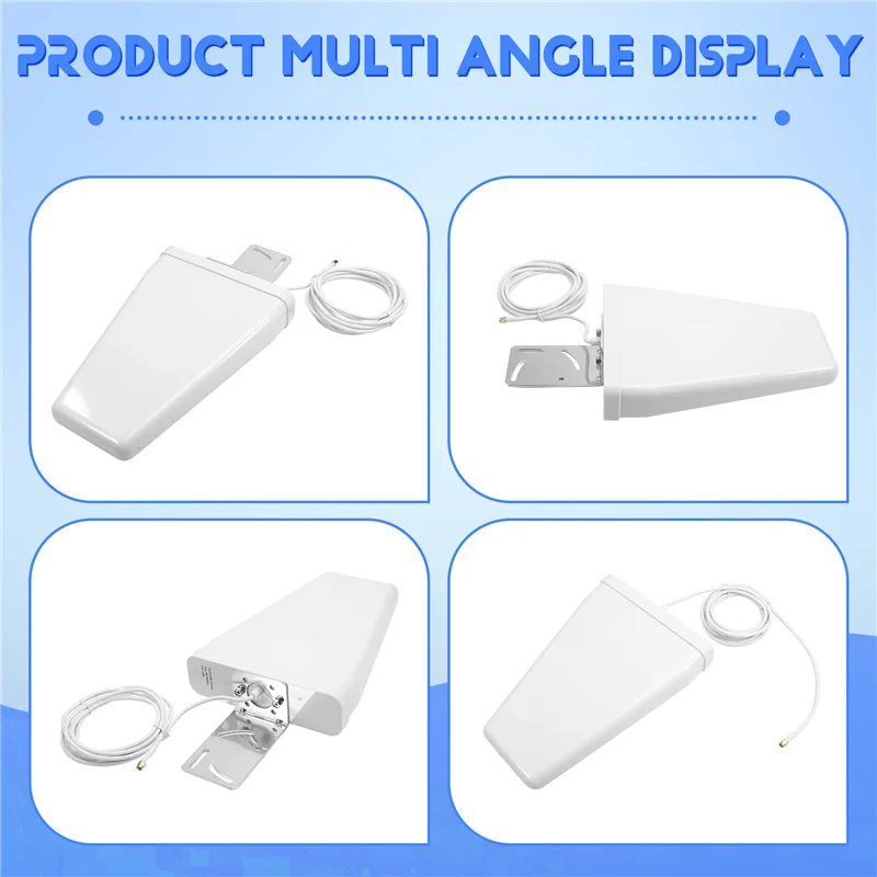 5G Full-Band Log Periodic Antenna 12Dbi 698-4900Mhz Outdoor Directional Antenna Network Signal Booster Amplifier SMA-AAAE