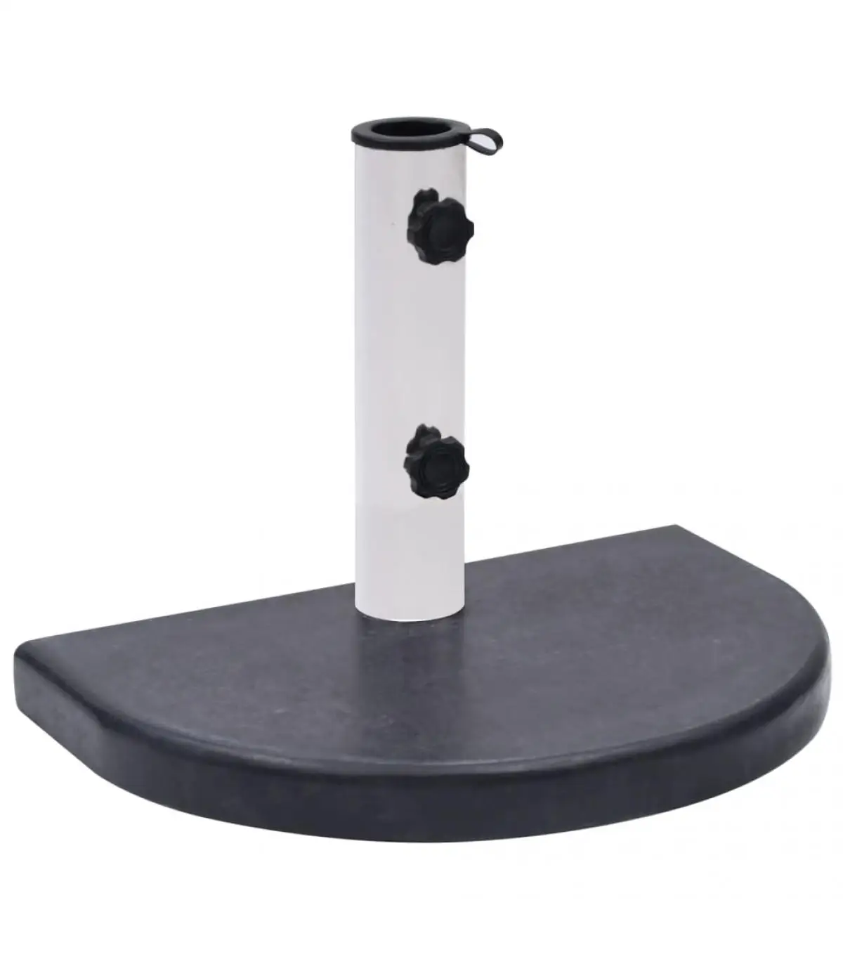 Umbrella Base Base Black Granite 40x28x4 cm