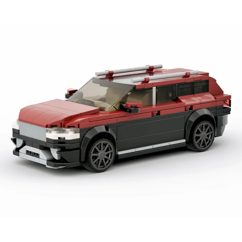 Speed Racing Car Model MOC Building Bricks GLS Large Luxury SUV Modular Technology Children Holiday Gifts Assemble Toys Suit