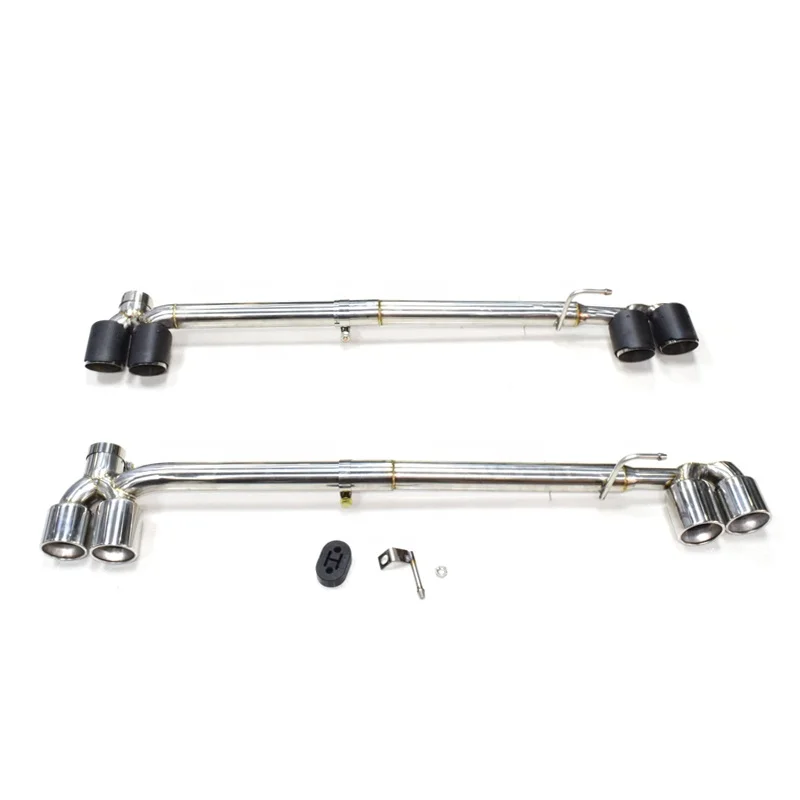 SYPES 304 Stainless Steel  E90 E92 Muffler Tip Exhaust Tip for 2005-2012  E90 E92 Exhaust Tips 320 325 Original Body Kit