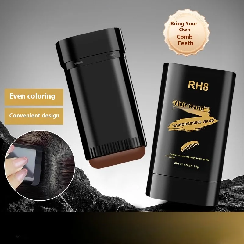 

One-Time Hair Dye Pen Hair Touch-up Stick Black Dark Brown Root Hair Covering ArtifactsCover Up Hair Color Pen Hairdressing wand
