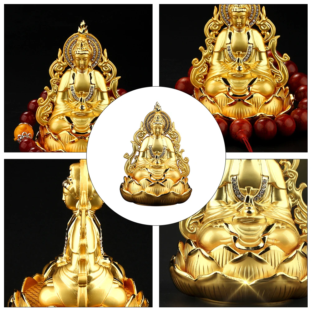 

Автомобильный ароматический диффузор Kwan Yin, мини-экологичный очиститель воздуха премиум-класса, держатель для эфирного масла, украшение