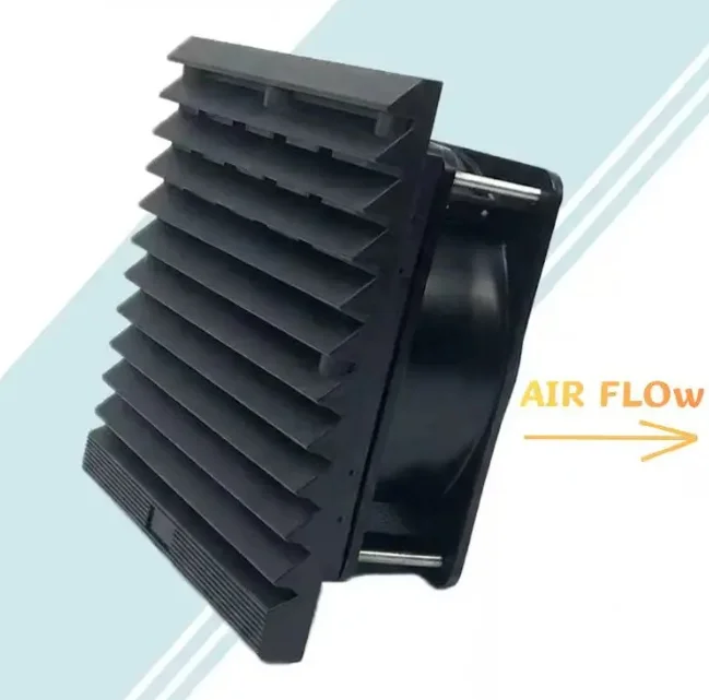 Industrial axial fan exhaust fan,Air filter ventilation dust circulation cooling system 110& 220V dual voltage AC Fan filter