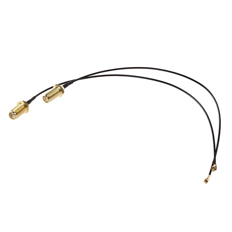 AA49 10 Pz. Antenne WLAN Pigtail HIROSE U.Fl SMA Box Cavo adattatore RSMA 20 cm