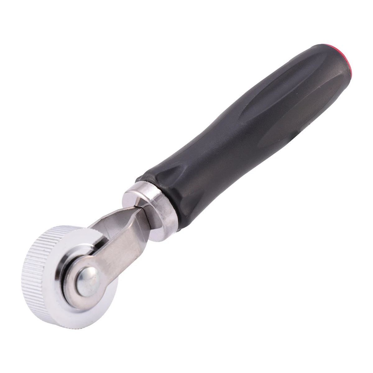 

12mm Auto Tire Repair Patch Roller Lightweight Durable Plastic Handle High Hardness Car Tire Stitch Wheel Black