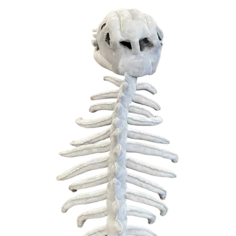 Cartoon Dinosaur Cosplay Costume Dinosaur Skeleton Funny Head Covering Hat For Hallowmas Party Carnival Accessory Adult Prop