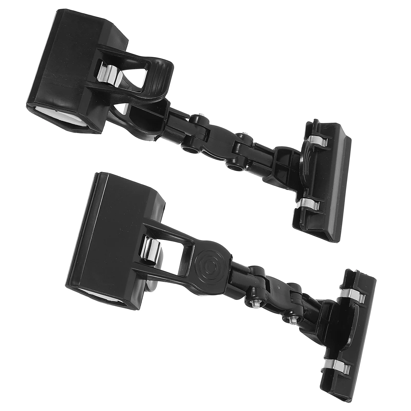 2 Pcs Proofing Label Holder Copy Painting Board Clip Clamp Paper Commodity Double Head Iron