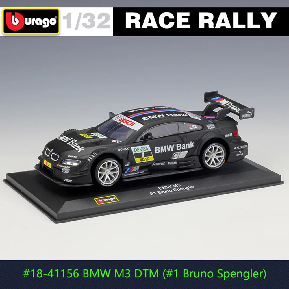 Bburago 1:32 mercedes-benz Amg Audi Dtm Snow Dragon Mini Ds Wrc Rally Racing aleación modelo coche coleccionando juguete regalo de cumpleaños