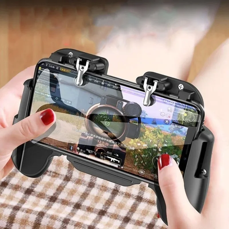 وحدة تحكم Gamepad Pubg Android Joystick Mobile Game Pad Game-Controller مشغلات محمولة لهاتف IPhone Xiaomi مع مروحة تبريد