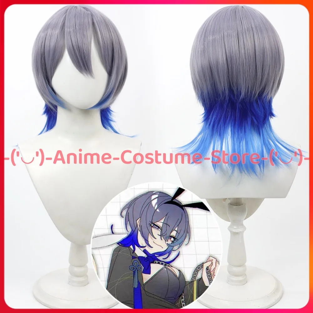 

NIJISANJI VTuber Koyanagi Ro Cosplay Wig Anime Game Character Halloween Carnival Party Costume Wigs Heat Resistant SyntheticHair