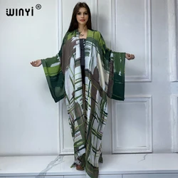 WINYI summer outfit Make old tie-dyed cardigan Beach Wear Swim Suit Cover Up Elegant Holiday fashion Kimono autumn open abaya