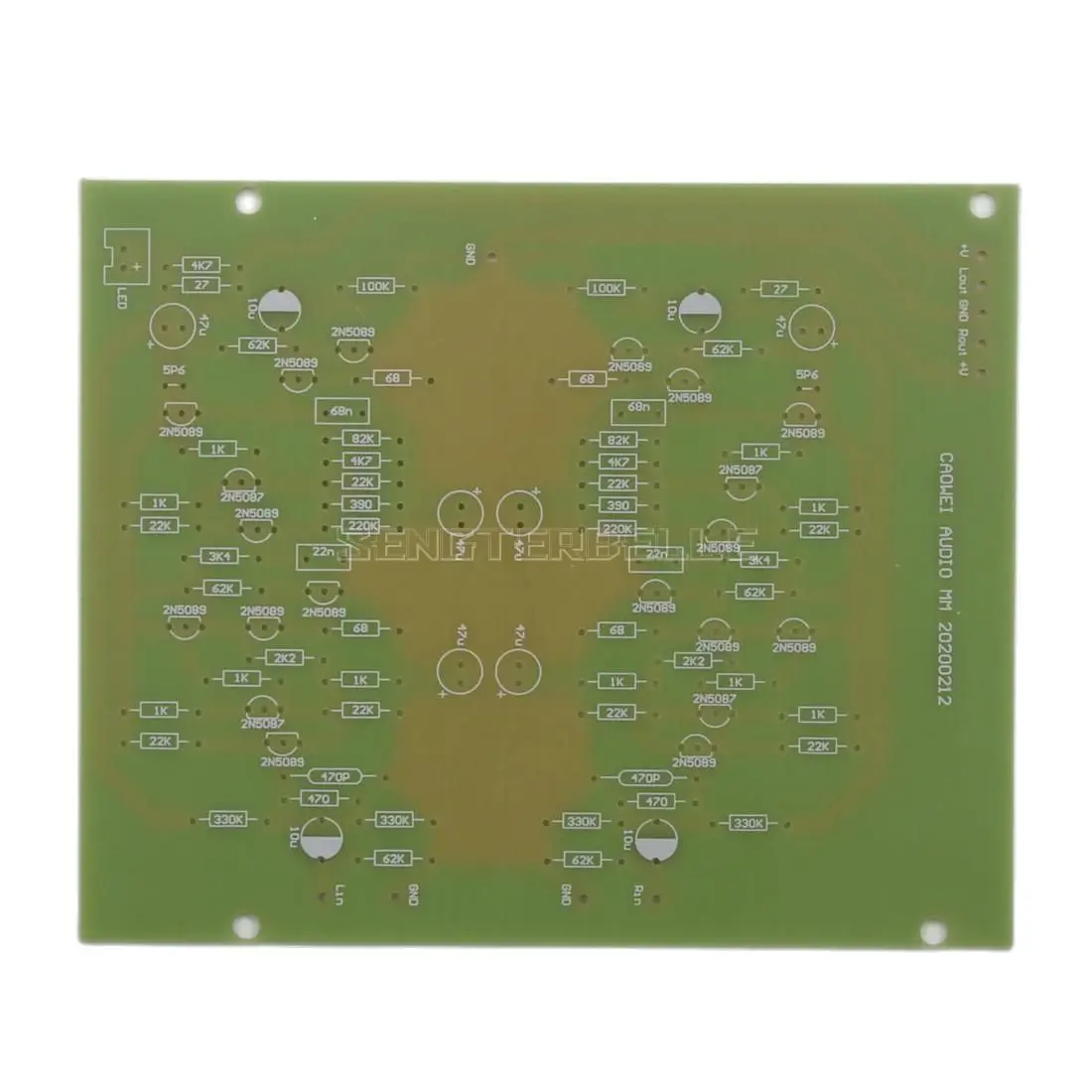 Re-engraved British NAIM All Discrete MM Vinyl Phonograph Phono aAmplifier Board DIY PCB