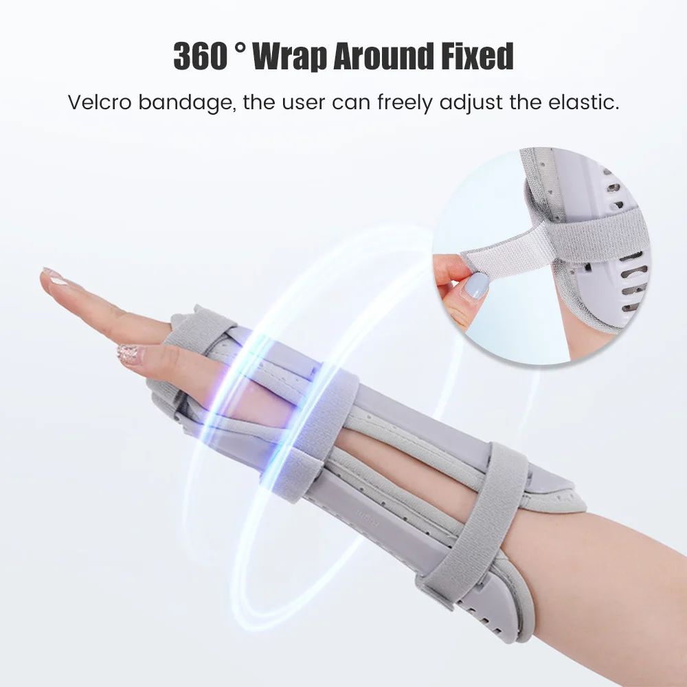 Rehabilitation Carpal Tunnel Wrist Brace Support Pad Forearm Splint Strap Protector for Wrist Fracture Sprain Injury Recovery