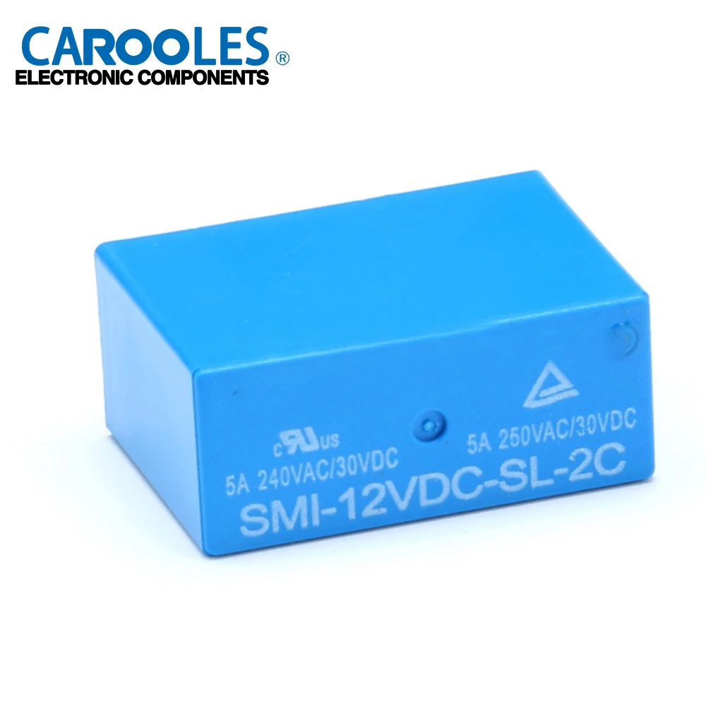 10pcs/lot Relay DIP8 SMI-05VDC-SL-2C SMI-12VDC-SL-2C SMI-24VDC-SL-2C 5A