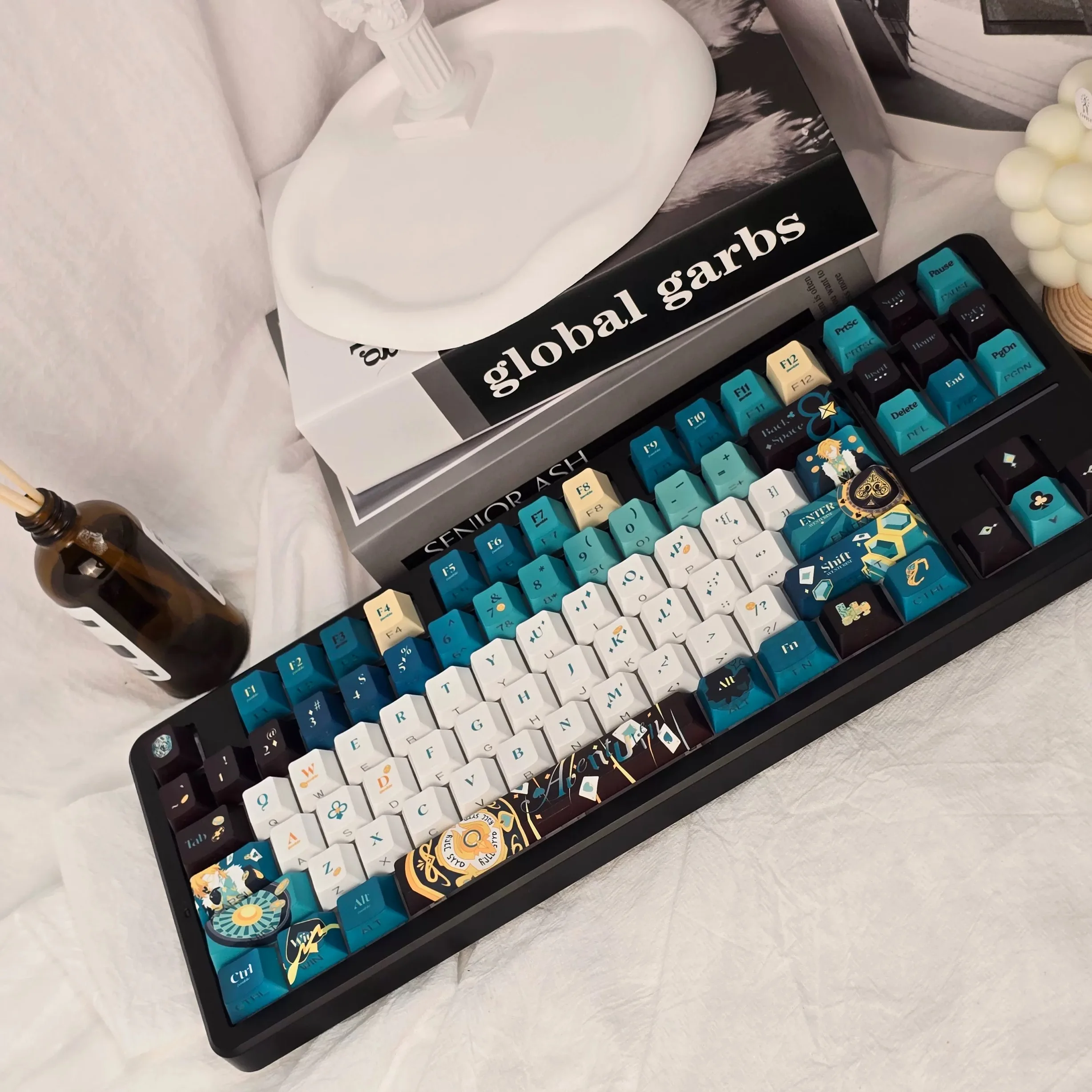 120キー ホンカイ・スターレイル アベンチュリン キーキャップ PBT昇華