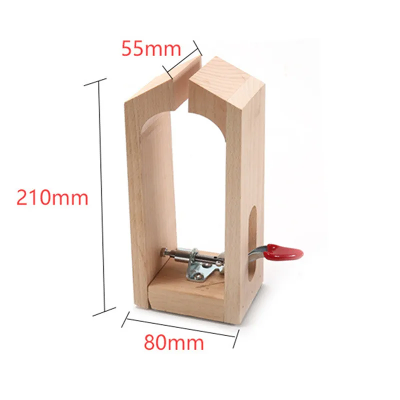 1PC Beech Leather Craft Retaining Clip Desktop Stitching Sewing Tool for Lacing Treatments