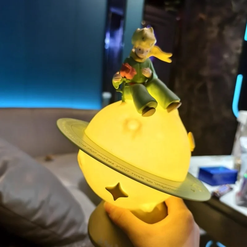 

Pingu the Little Prince Co-Branded Planet Light 226mm Night Light Cute Bedroom Decor Ideal Birthday Christmas Gift Toy Figure