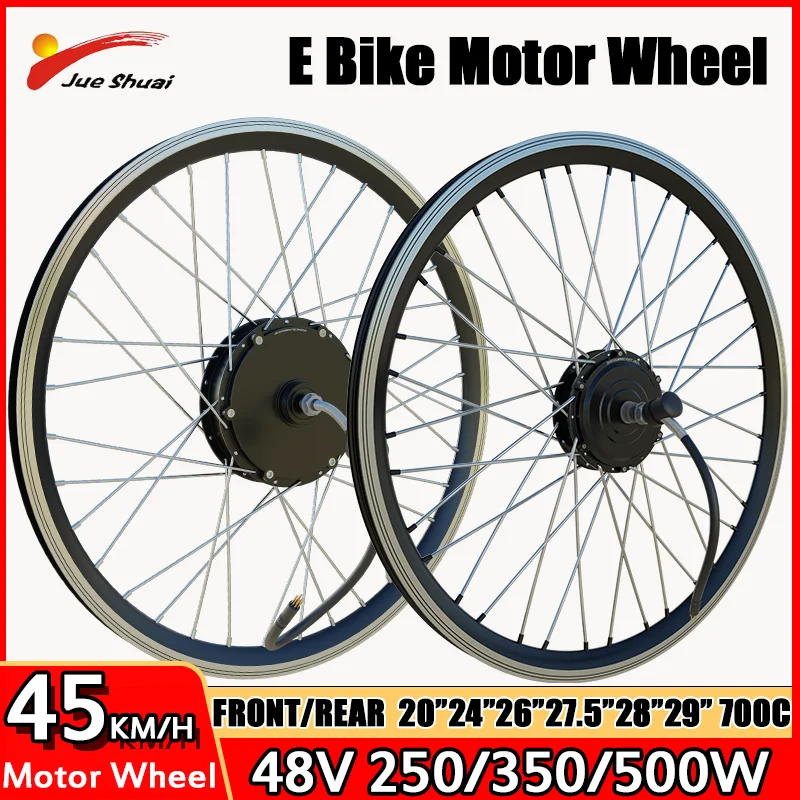 Electrc Bike Motor Wheel 48V 250W 350W 500W Brushless Hub Motor 20