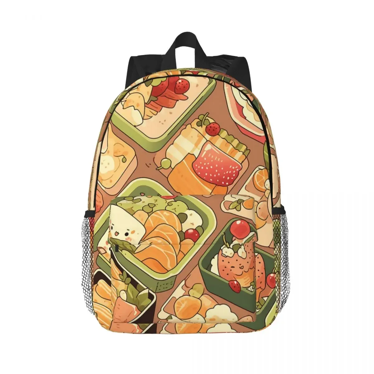 Bento Lunch Box Fiesta Backpacks Boys Girls Bookbag Cartoon Students School Bags Laptop Rucksack Shoulder Bag Large Capacity