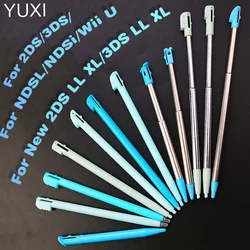1PCS Metal Stylus Plastic Stylus Touch Screen Pen For Nintend 2DS 3DS New 2DS LL XL 3DS XL LL NDSL NDSi WII U Replacement Part