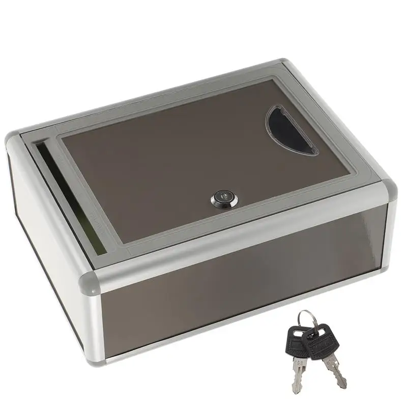 Small Suggestion Box Mailbox With Lock Wall Hanging Complaint Suggestion Box Aluminium Alloy Box