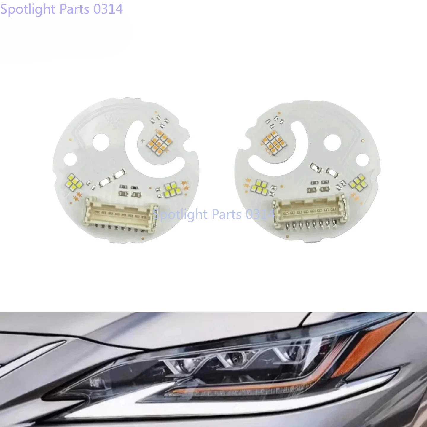 

NEW Headlights DRL Chip Ballast Circuit Board Light Source Board fittings White Light For Lexus ES LED 2022-2023 Car