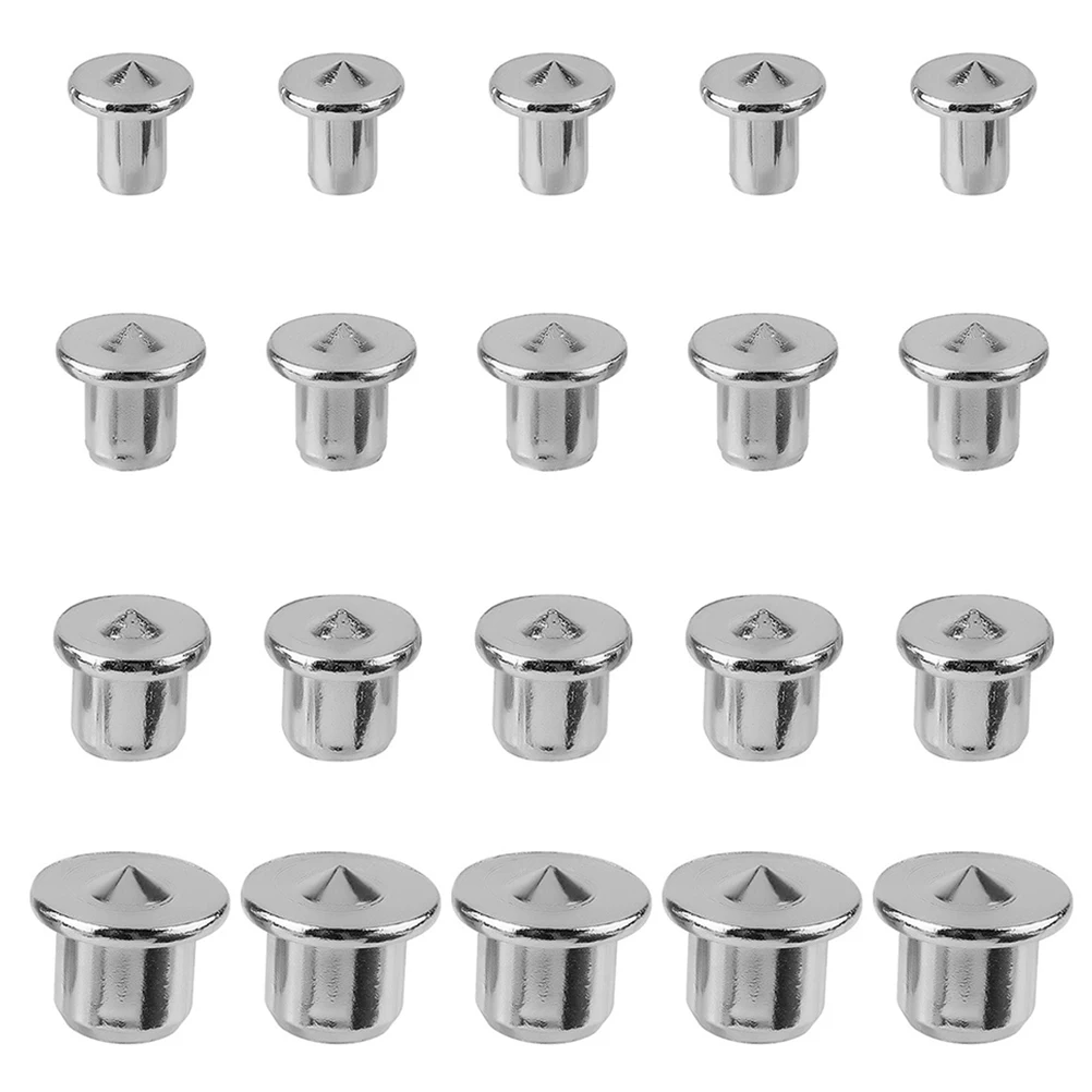 

1 Set Wood Dowel Pin Marker Alignment Tool Drill Hole Point High Quality Chrome Plated Steel Accessories Dowel