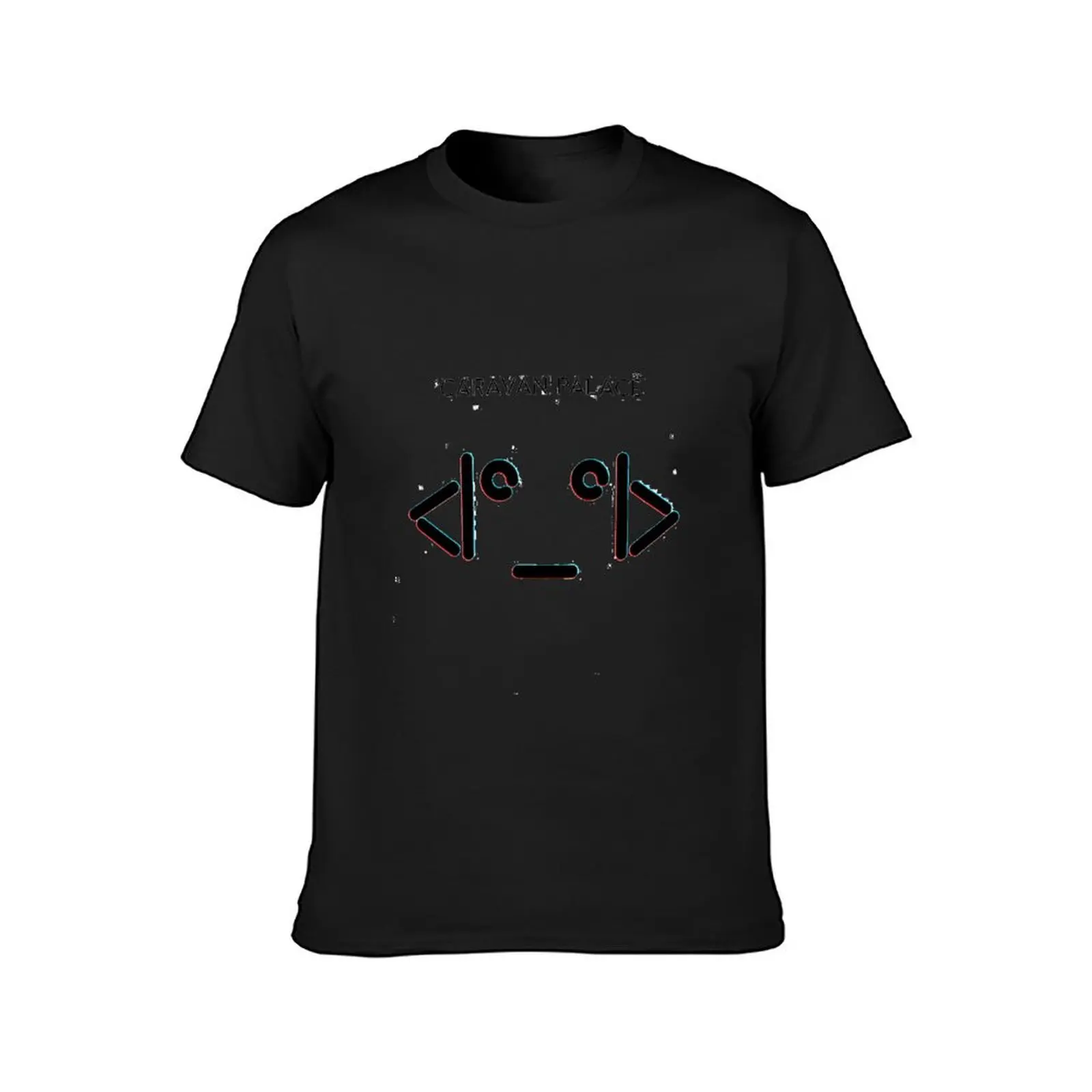 Caravan Palace. T-Shirt blacks cute clothes men graphic t shirts