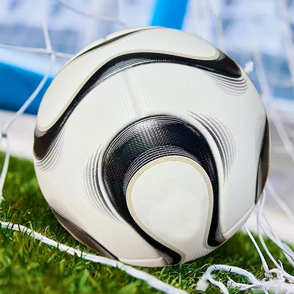 ﻿   축구공 공식 사이즈 5 PU 고품질 소재 무봉제 골 팀 야외 경기 축구 훈련 공