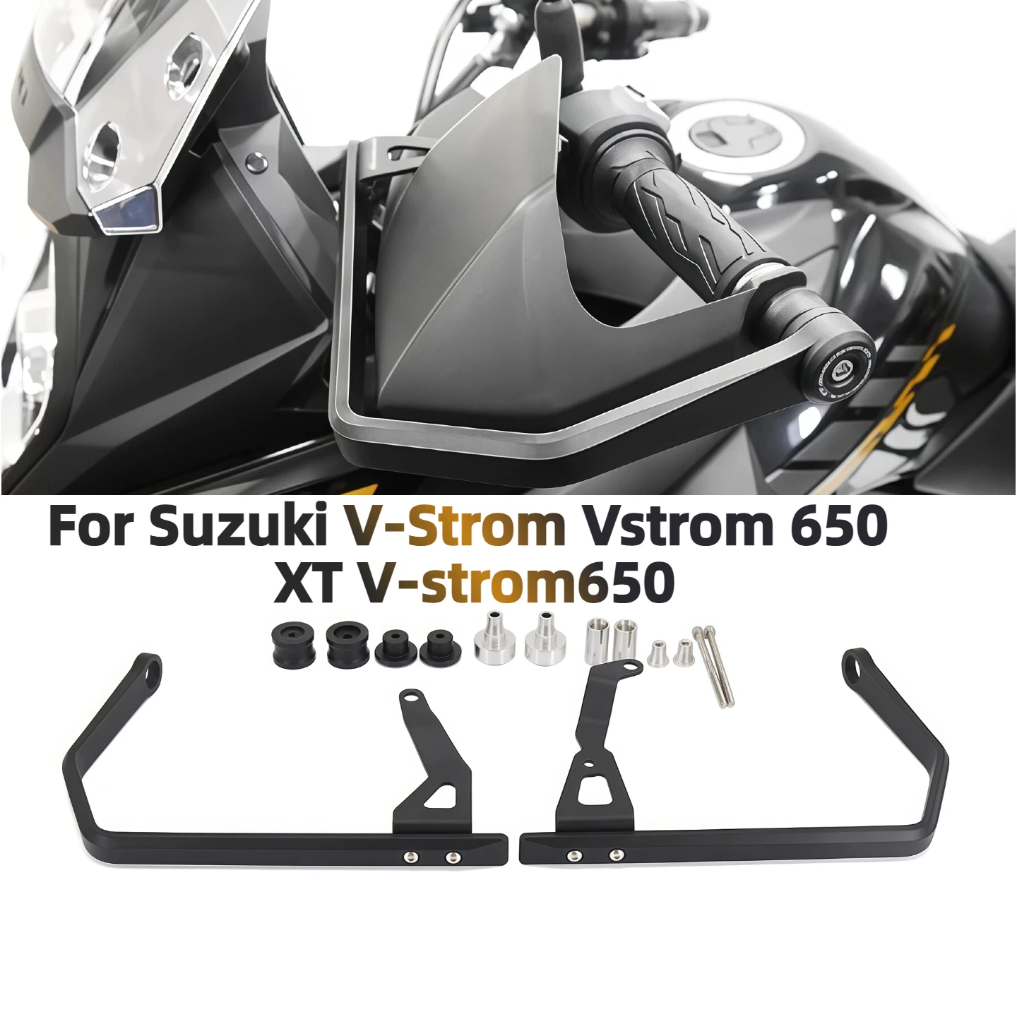 

For Suzuki Vstrom 650 XT / V-strom650 Adventure, New Motorcycle Handguard Crash Bar Protector Kit, Handlebar Guard 2021-