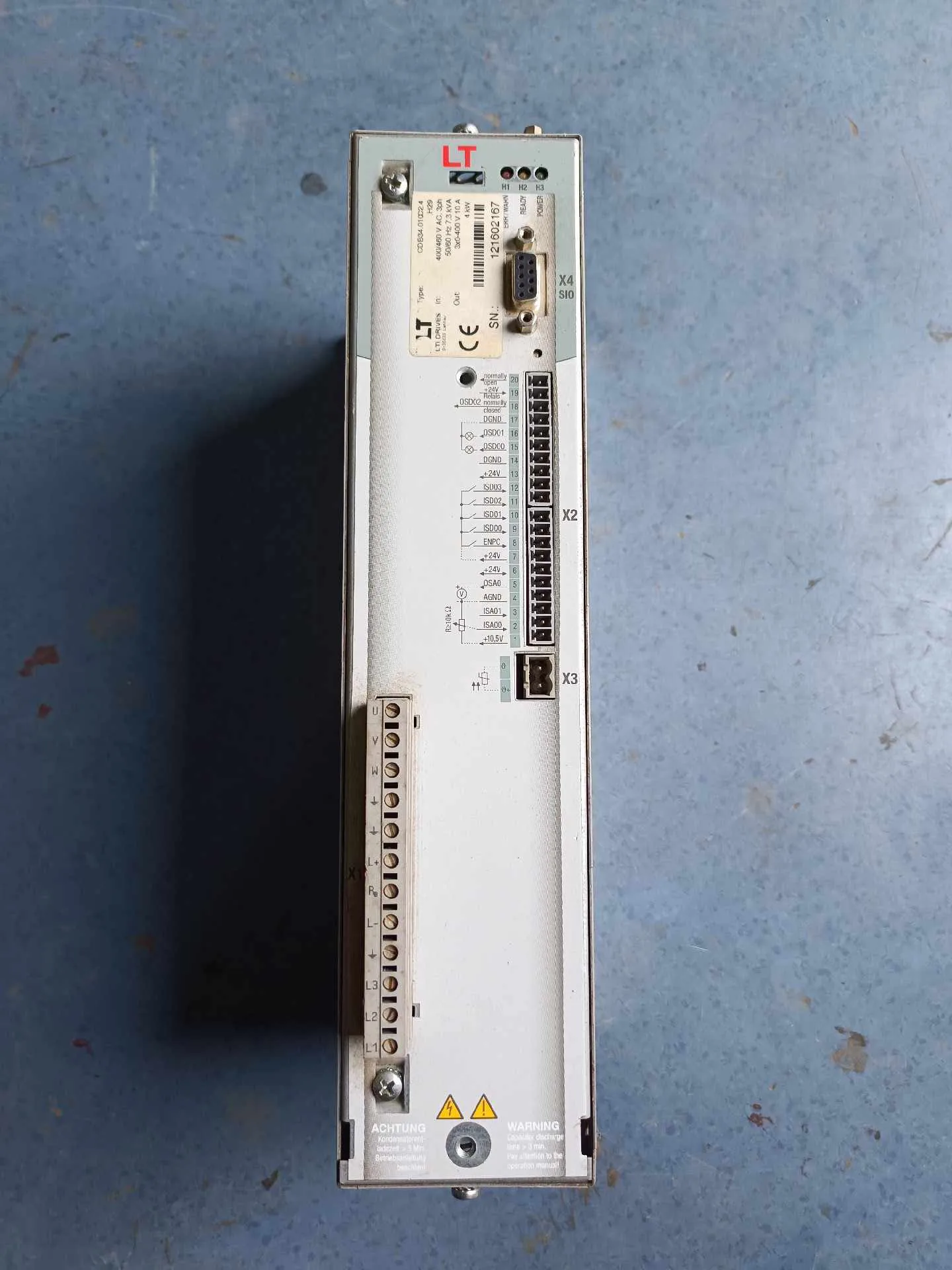 

CDB34.010.C2.4.H29 Servo Drive for LUST CDB34.010.C2.4.H29