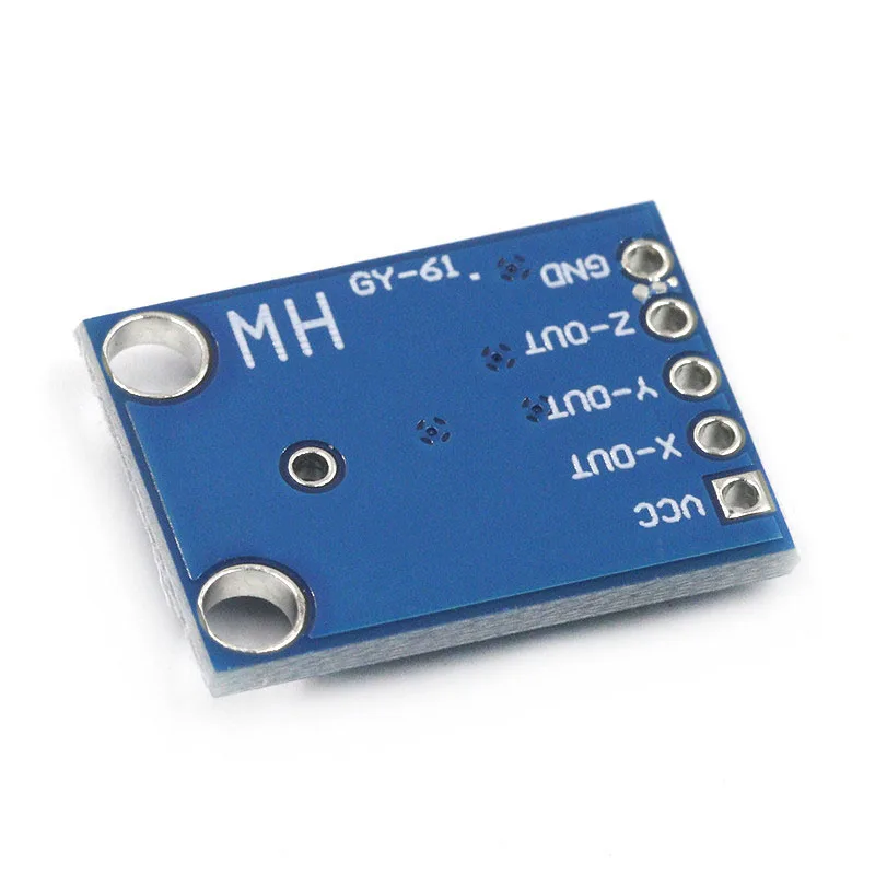 Módulo de aceleração de gravidade de três eixos, ângulo de inclinação Sensor, adequado para Arduino, GY-61, ADXL335, 1-20pcs