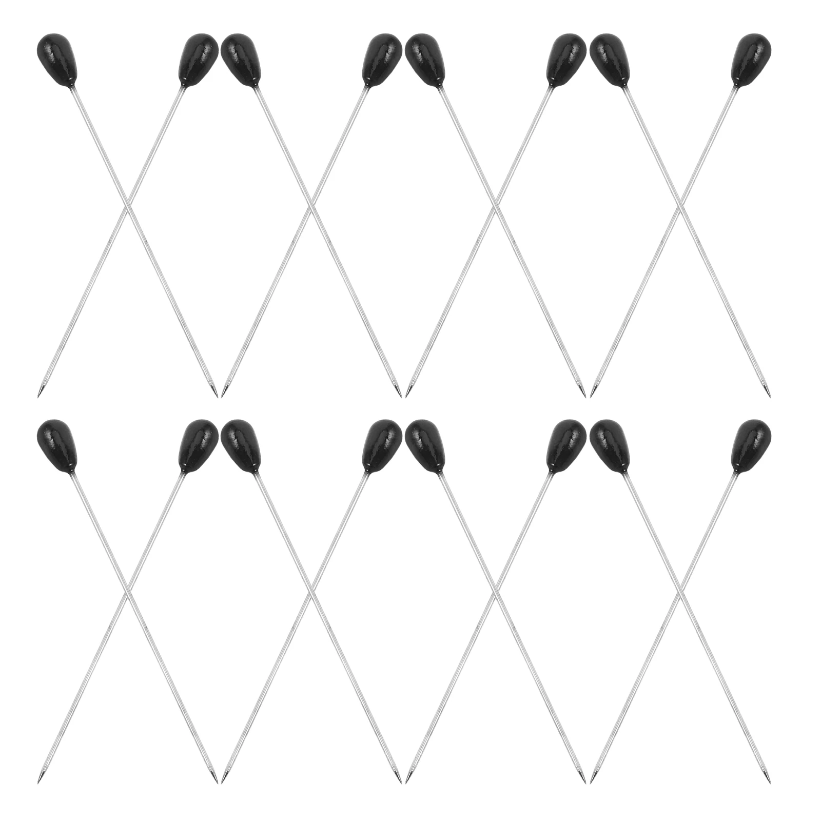 

100 Pcs Pearlescent Register Pin Gourd Hat Teardrop Boutonniere Sewing Straight Pin Marker Tool Clothespins Crafting