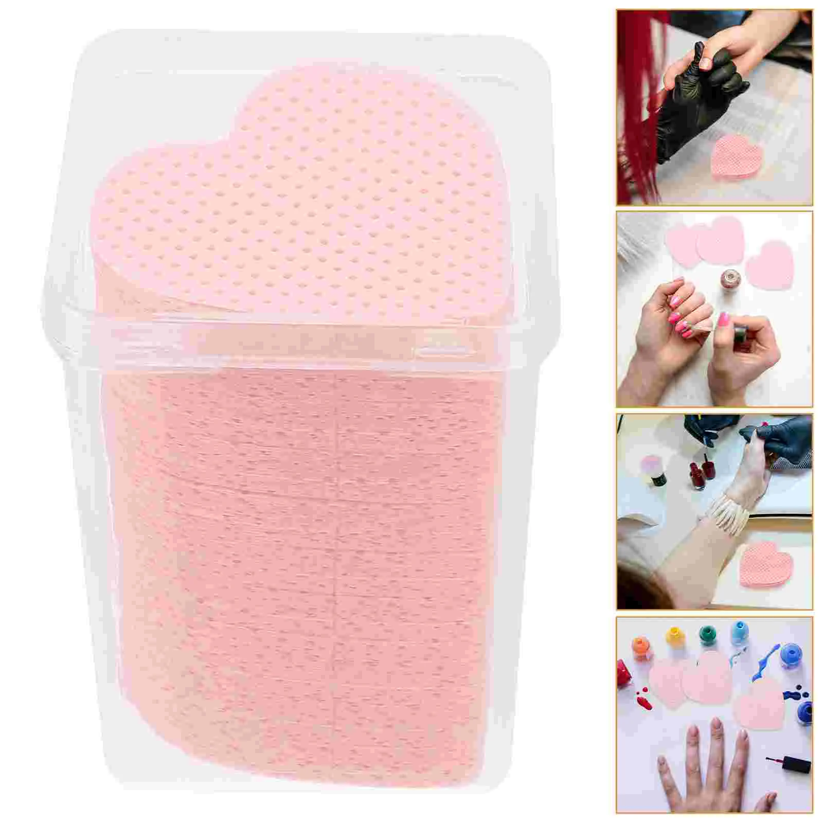 Lingettes dissolvantes pour vernis à ongles, 200 feuilles, gel acrylique professionnel, non pelucheux, maquillage, taille trempée