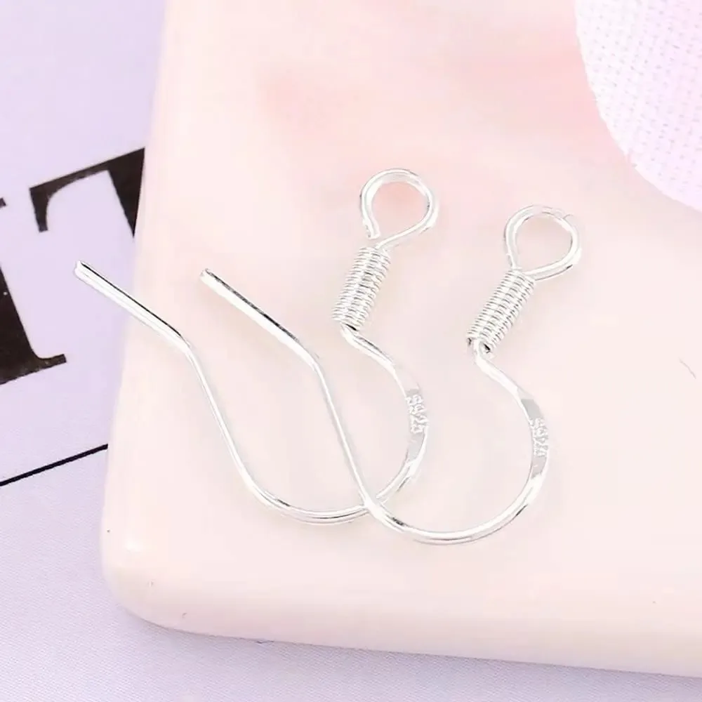 Sterling Silver Earring Hooks for DIY Jewelry Making