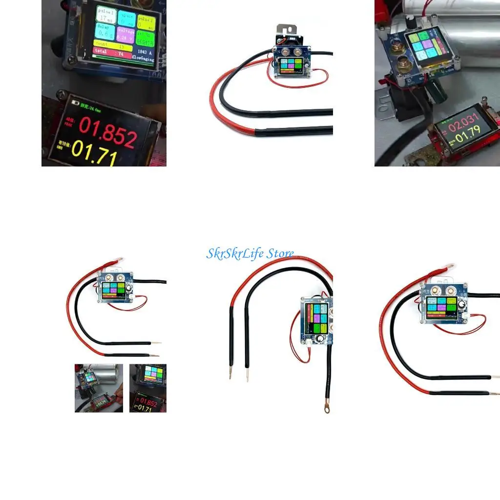 

E65E Double Spots Welder Encoders Time Digital Display Module Control Panel