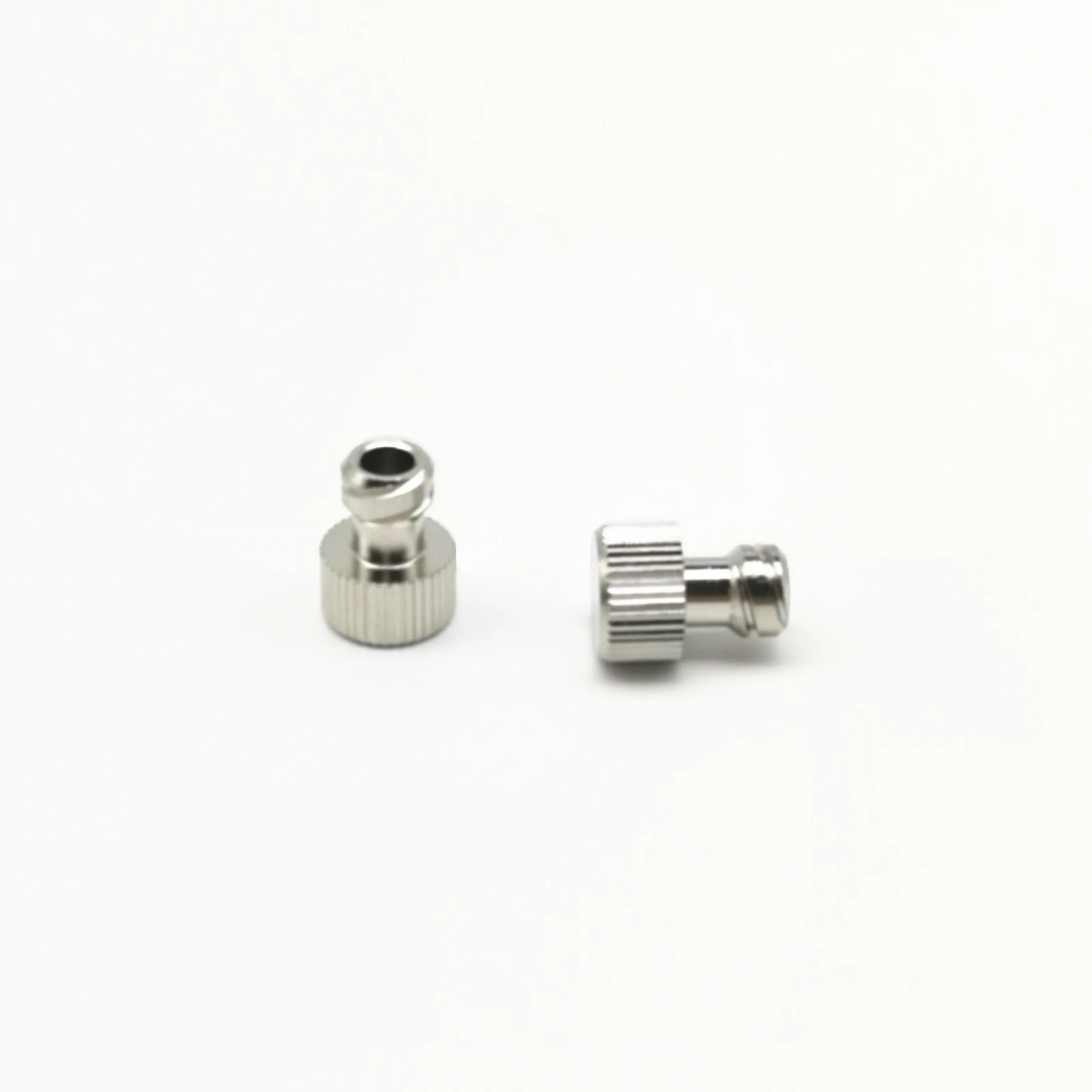 Metal Syringe Plug Nickel-plated Brass Adhesive Dispensing Guel Syringe Plug Female Luer Cap