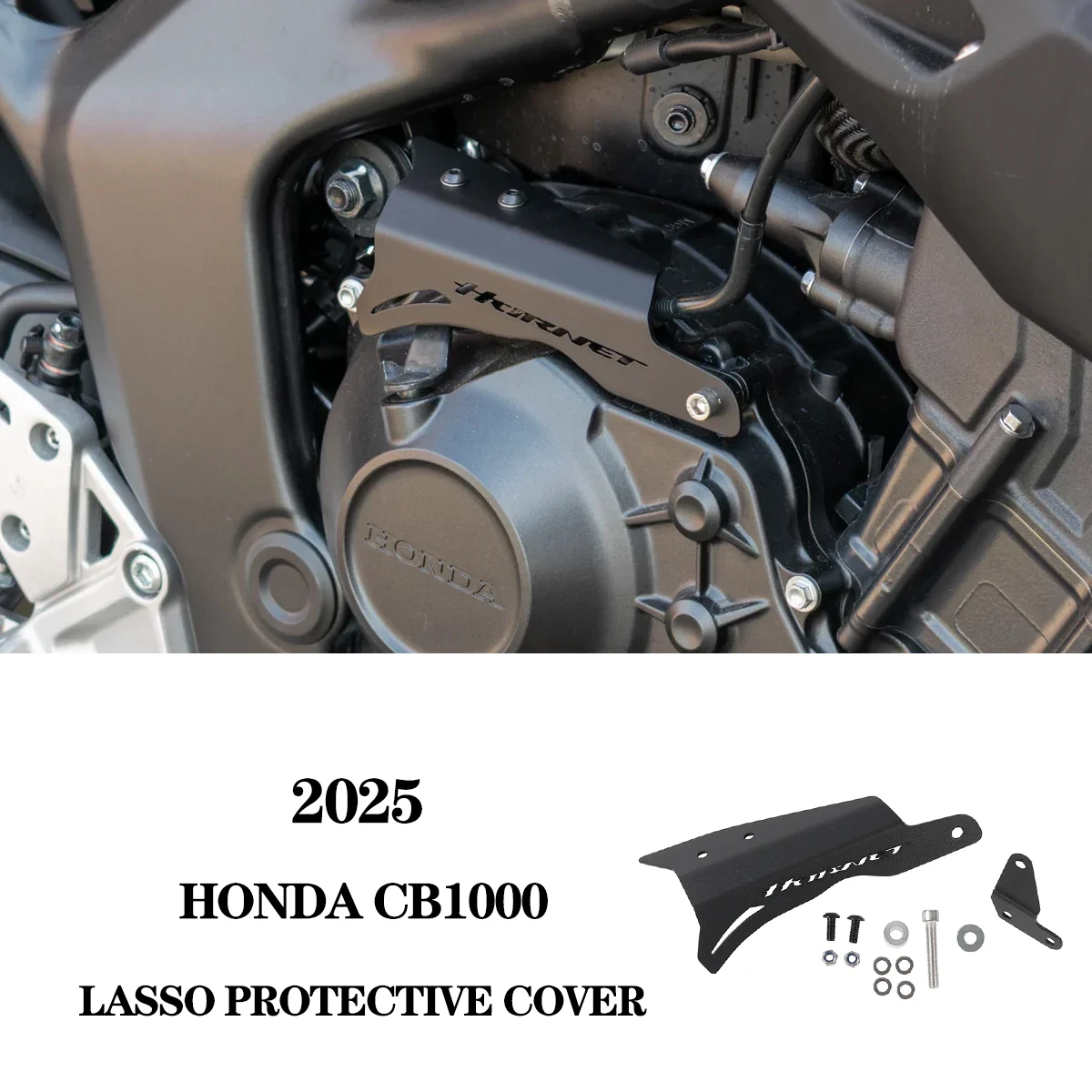 

For Honda CB1000 Hornet SP 2025 Clutch Cable Cover Matte Black Replacement Part Motorcycle OEM Style Accessory