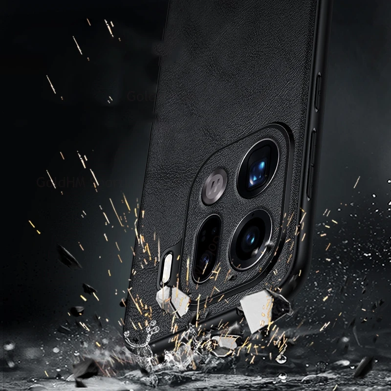 ل ممن لهم البحث X9 برو حافظة جلدية فاخرة مضادة للصدمات للهاتف ممن لهم البحث X8 X7 الترا الهاتف الغطاء الخلفي الواقي العثور على X8S زائد X6 #5