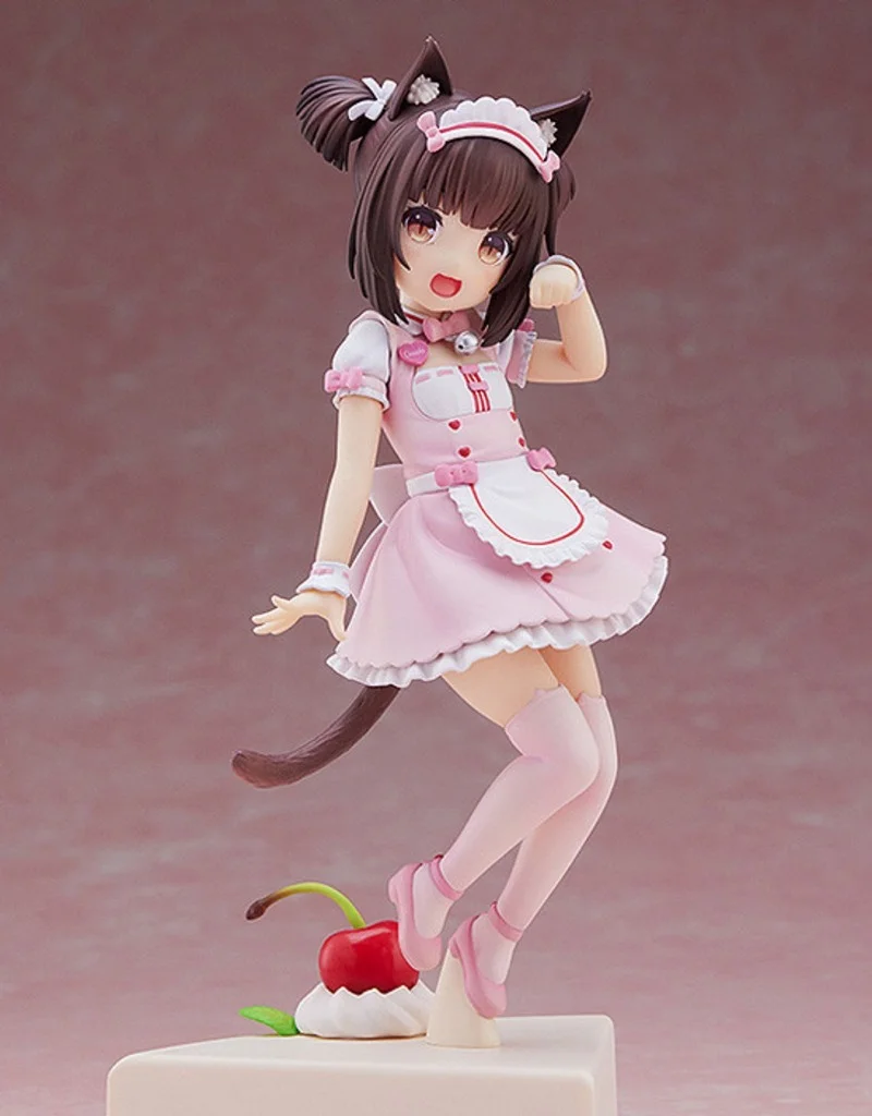 Plum Original:Nekopara Chocolate and vanilla Cat-eared lady 1/7 PVC Action Figure Anime Figure Model Toys Collection Doll Gift