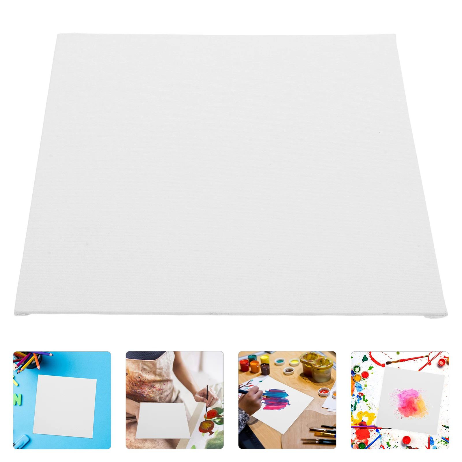 

5 Pcs Oil Painting Board Blank Small Art Canvases s Mini Boards for Watercolor