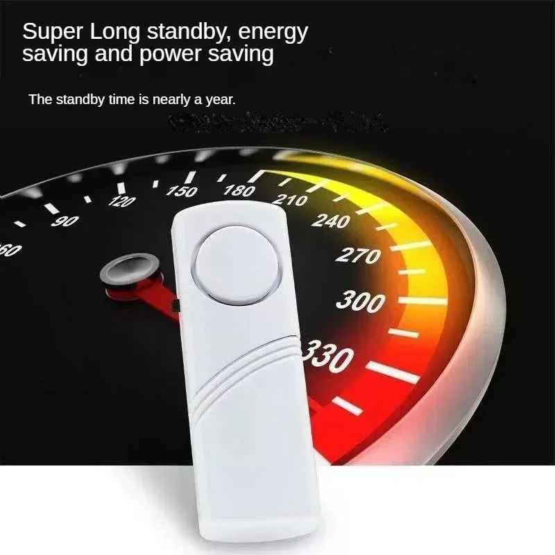 Security Window & Door Alarm Bell Longer Door Window Wireless Burglar Alarm with Magnetic Sensor Home Safety Device Home