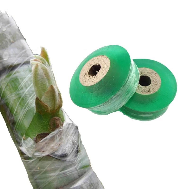 2 سنتيمتر 1 لفة تطعيم الشريط حديقة أدوات الحضانة شجرة الفاكهة مقصات Engraft فرع البستنة ربط حزام بولي كلوريد الفينيل أشرطة التعادل B1 #3