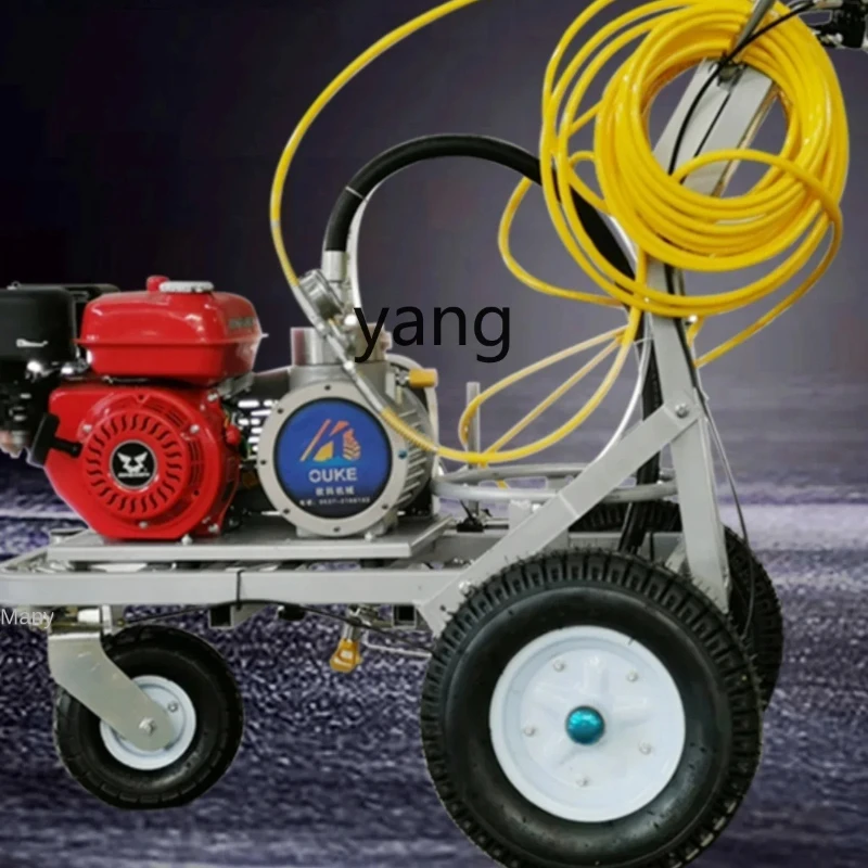 

YJQ hand-push road marking community parking space cold spray marking machine highway