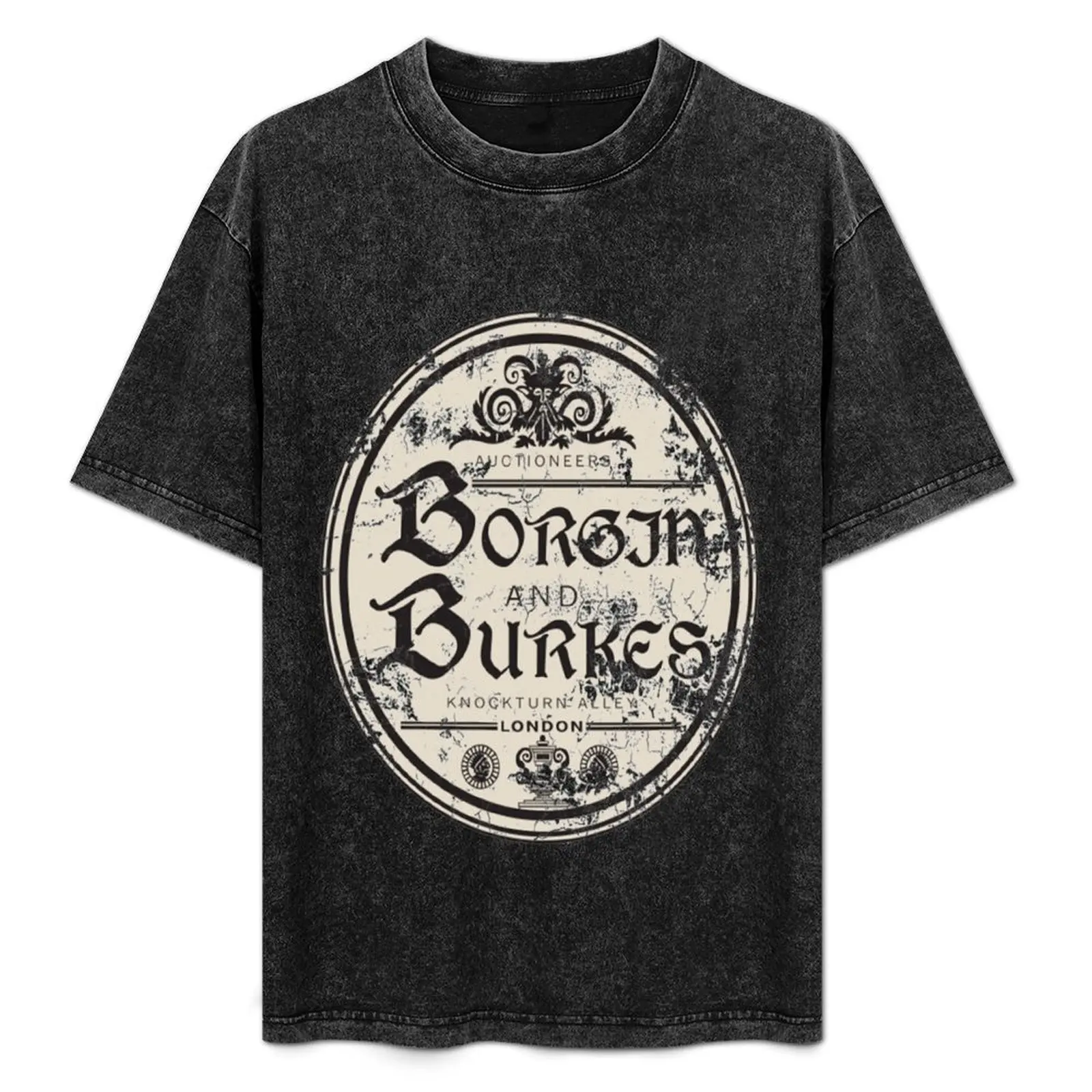 

Borgin and Burkes T-Shirt graphic shirts cotton graphic tees boys whites anime stuff cotton t shirt men